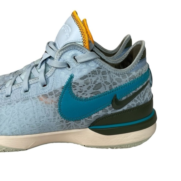 B3 Mens Nike Zoom LeBron NXXT Gen Low Blue Tint Basketball Shoes 14 main image 6